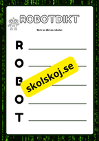 Robot - Aktivitetsbok