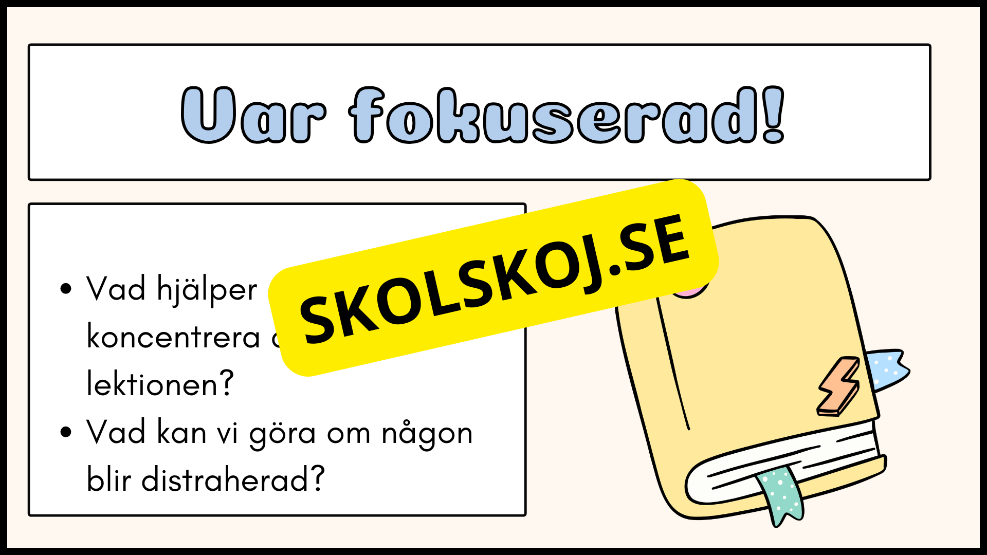 Klassrumsregler - Häfte