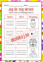 Häfte - Jag lär mig skriva