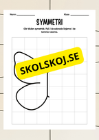 Symmetri - Blandade uppgifter