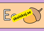Väggalfabet - A3 Format - Hela alfabetet