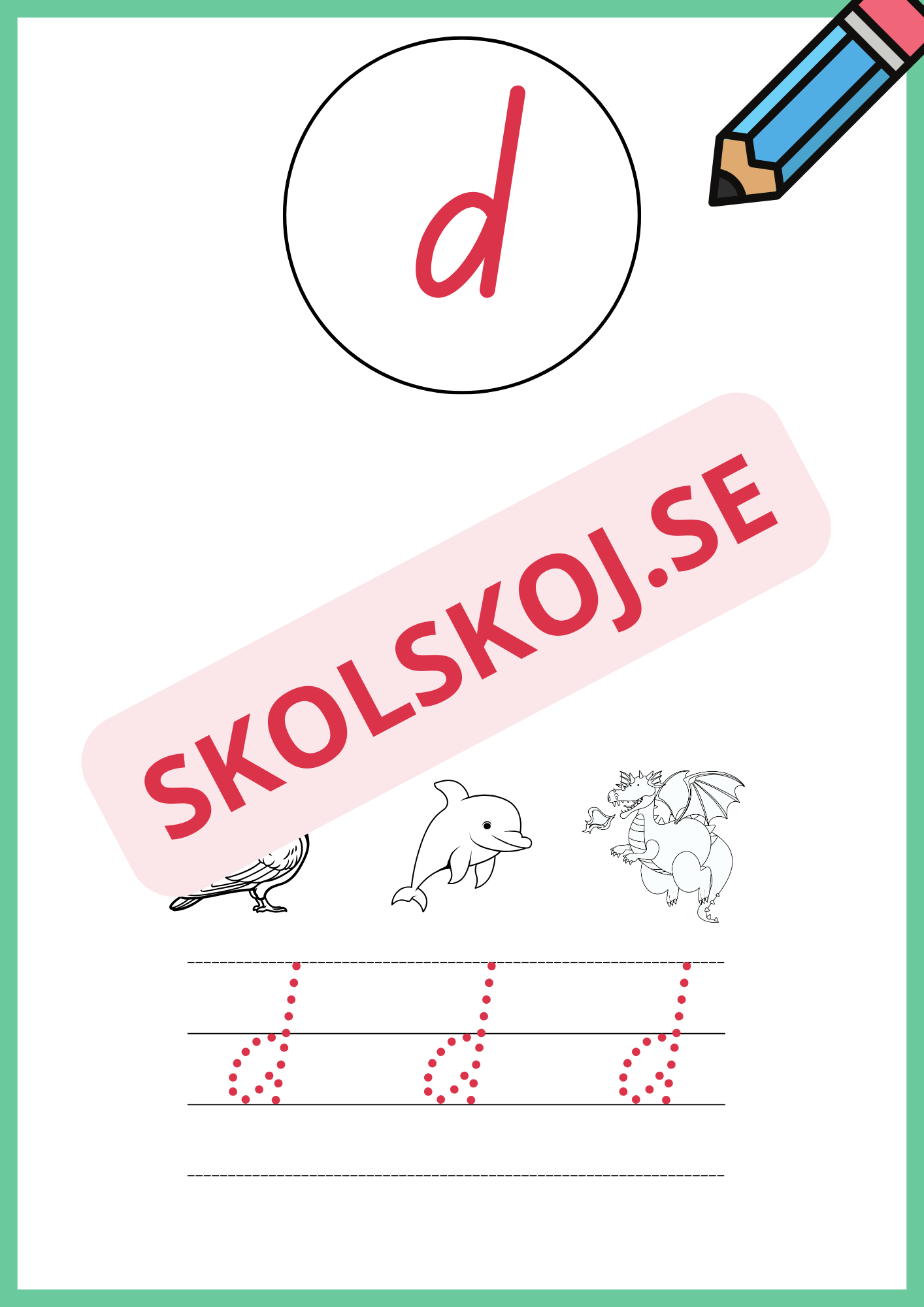 Jag lär mig alfabetet - Hela alfabetet