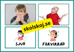 Flashkort - Känslor