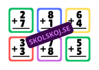Addition - Flashkort - 1 - 20