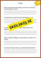 Valborgsmässoafton - Två olika versioner