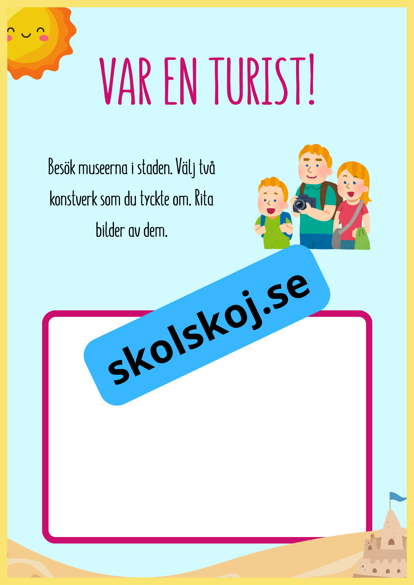 Mitt sommarroliga häfte - Årskurs 1 - 3