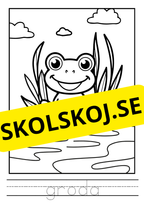 Bondgårdsdjur - Målarbok