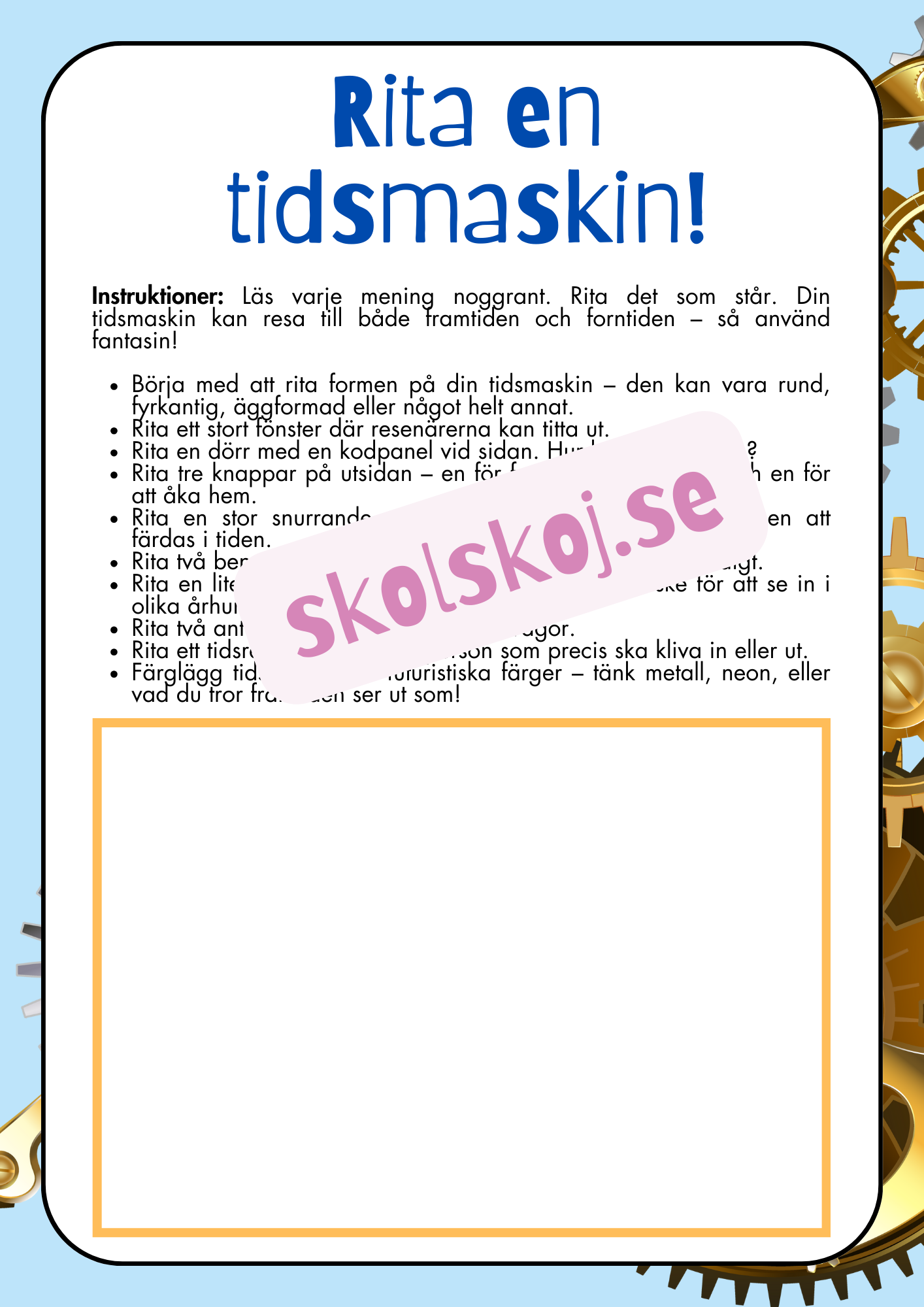 Läs, rita, upptäck!