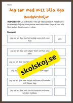 Bondgårdsdjur - Blandade uppgifter