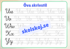Öva skrivstil - Häfte