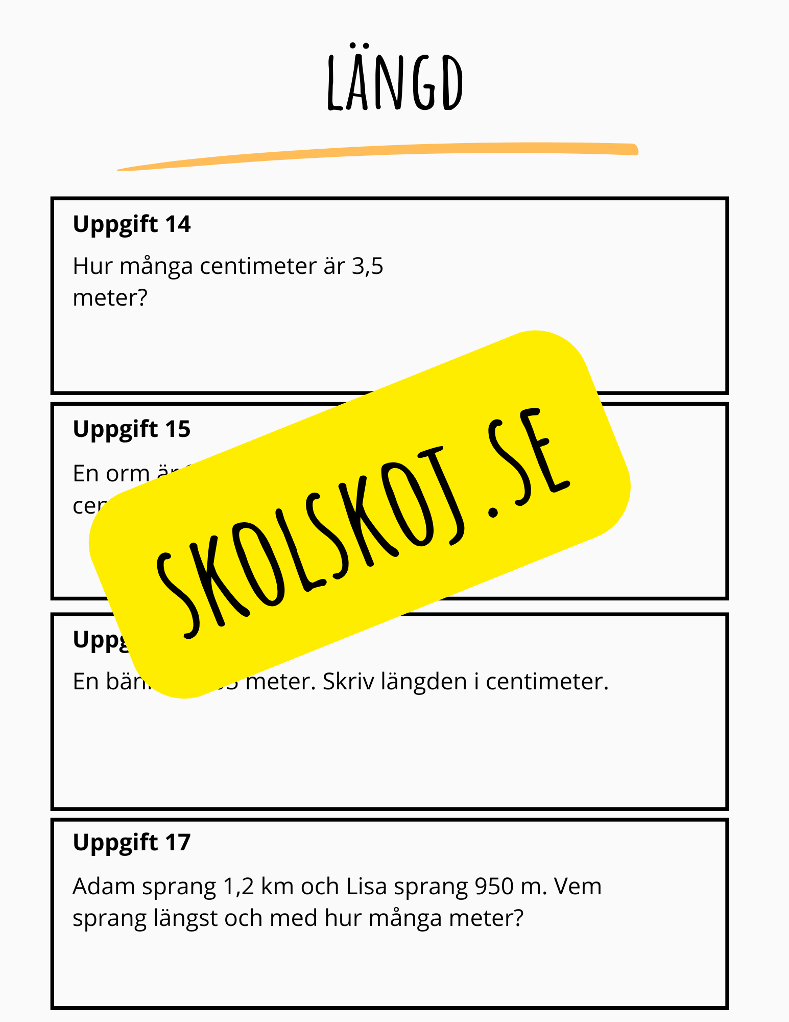 Matematikuppstart – Årskurs 5