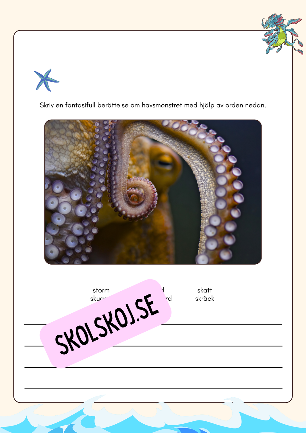 Havsmonstret - Kul och spännande fakta om havsmonstret och lite till