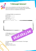 Algebraövningar - Årskurs 7 - 9