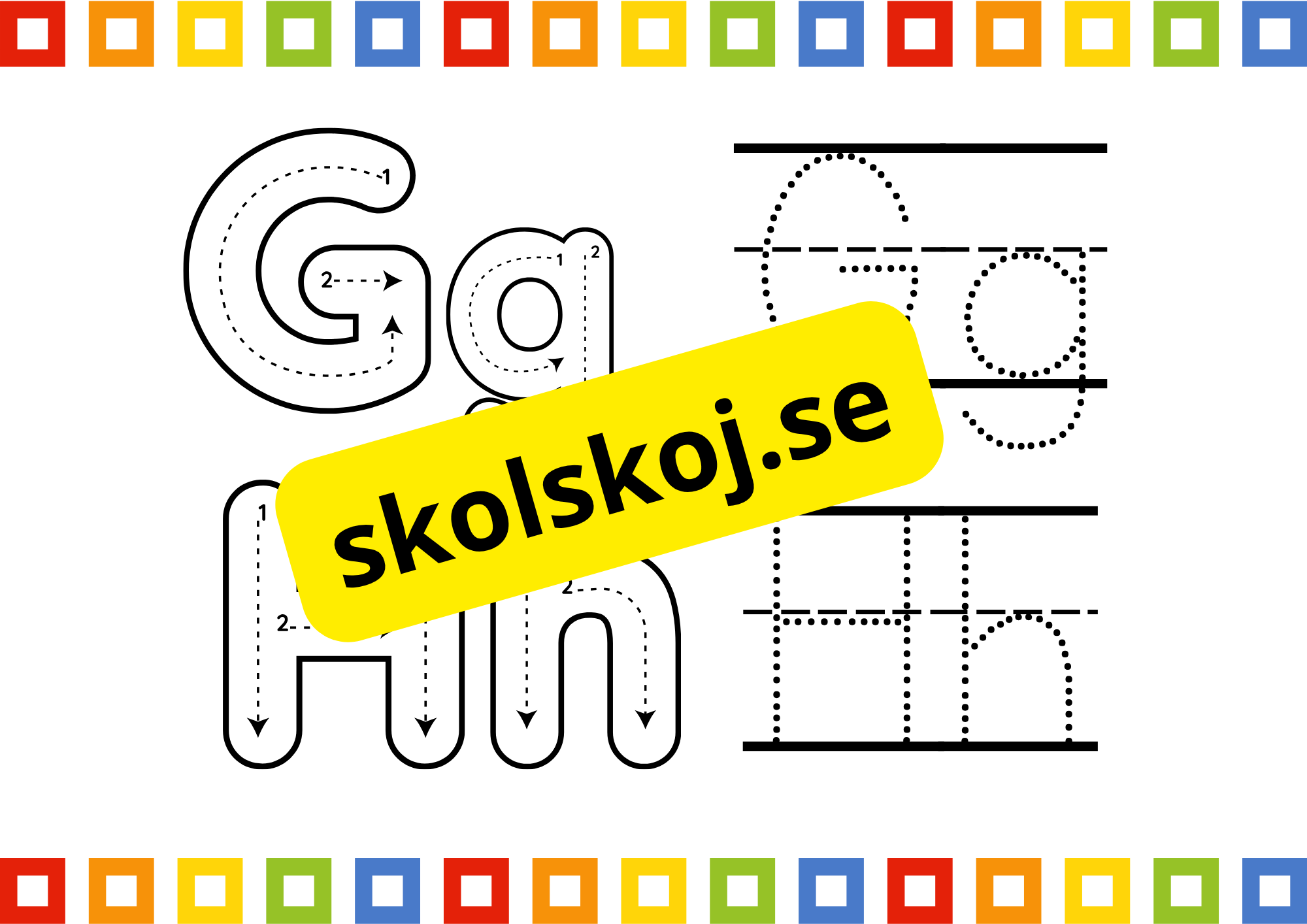 Dags att spåra bokstäver - Häfte