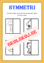Symmetri - Gör klart bilden