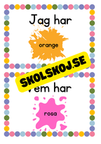 Jag har vem har - Tema färger
