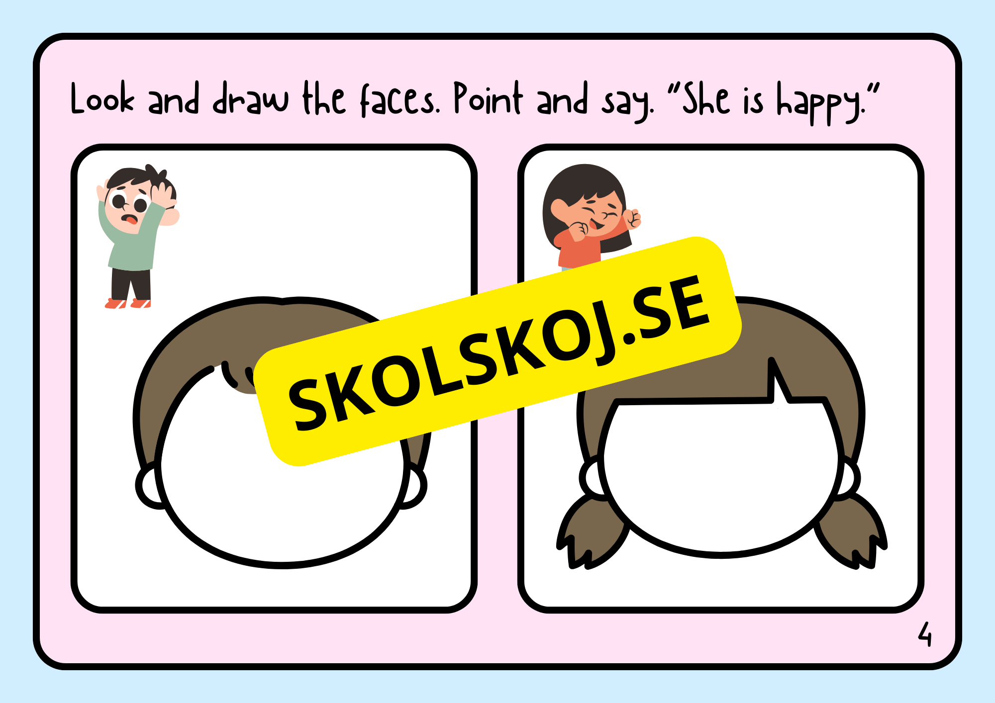 Feelings english activity book