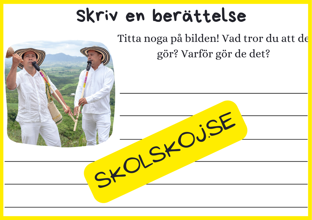 Skriv en berättelse - Skriv till bilden