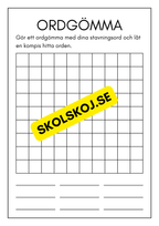 Fröken jag är klar - Blandade uppgifter