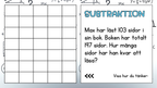 Problemlösning - Addition & subtraktion - Decimalform - Åk 5 - 6