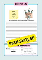 Häfte - Skriv till bild