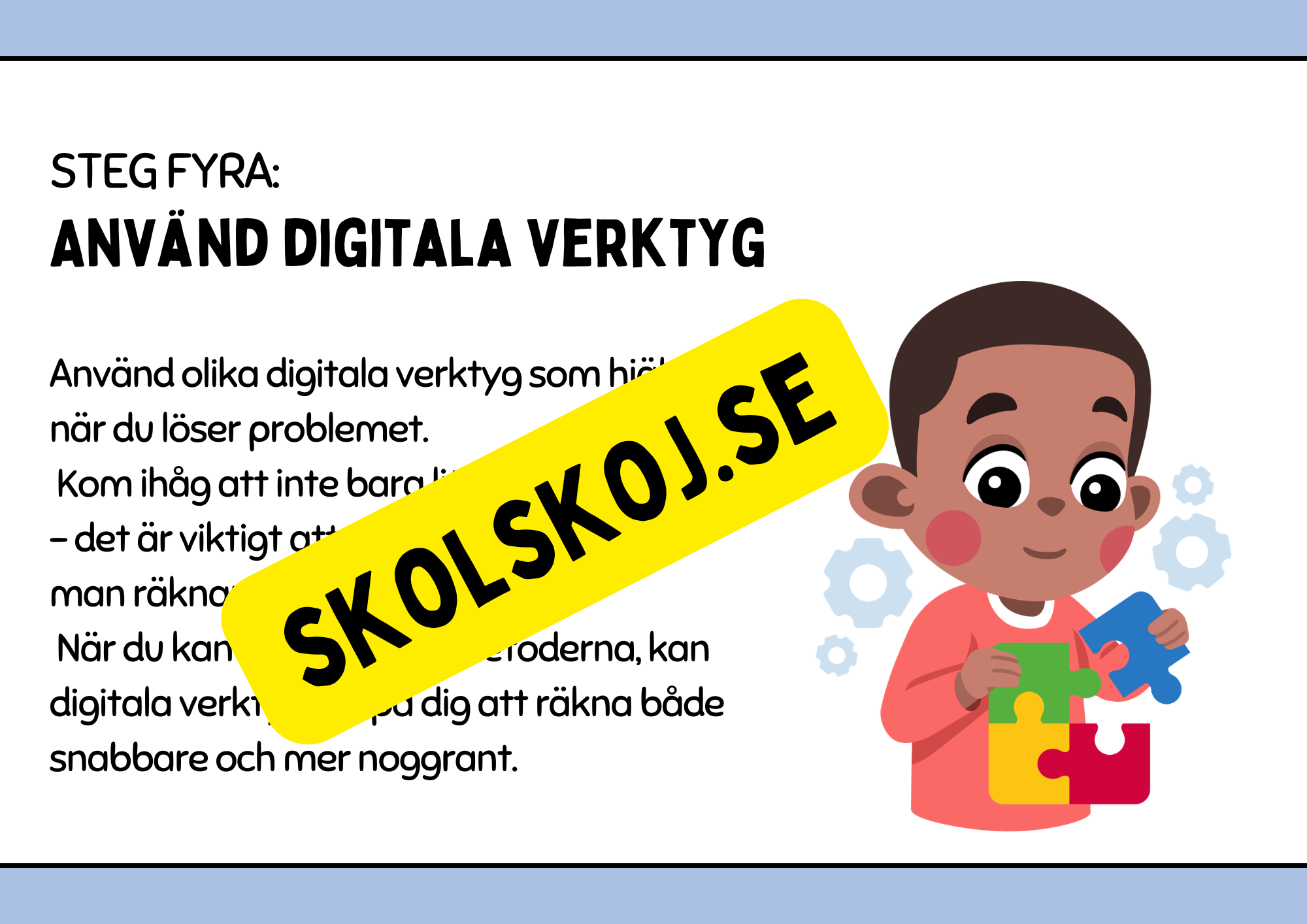 Steg för framgång - Problemlösning
