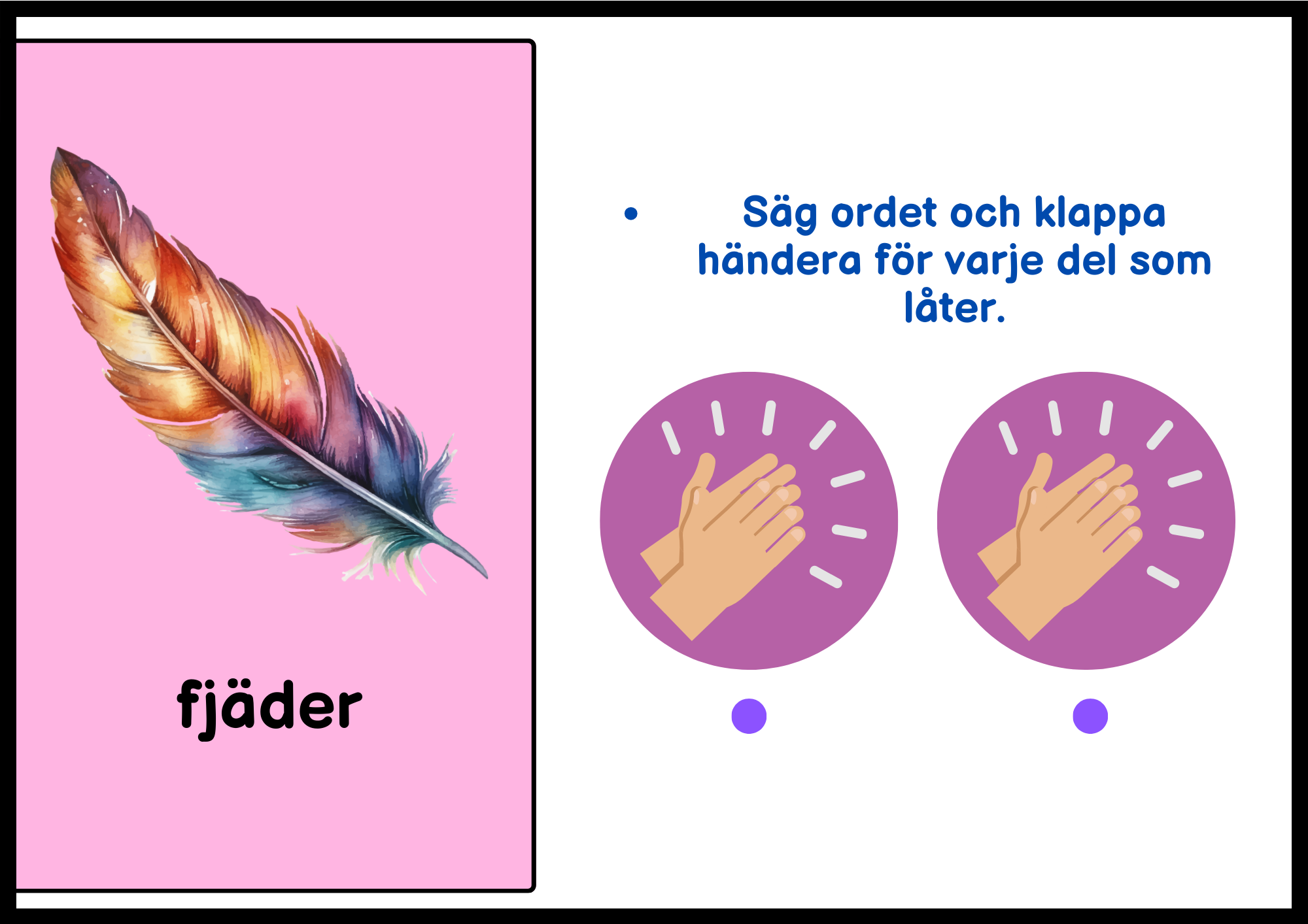 Vi lär oss ljuda och läsa - Presentation - 28 sidor