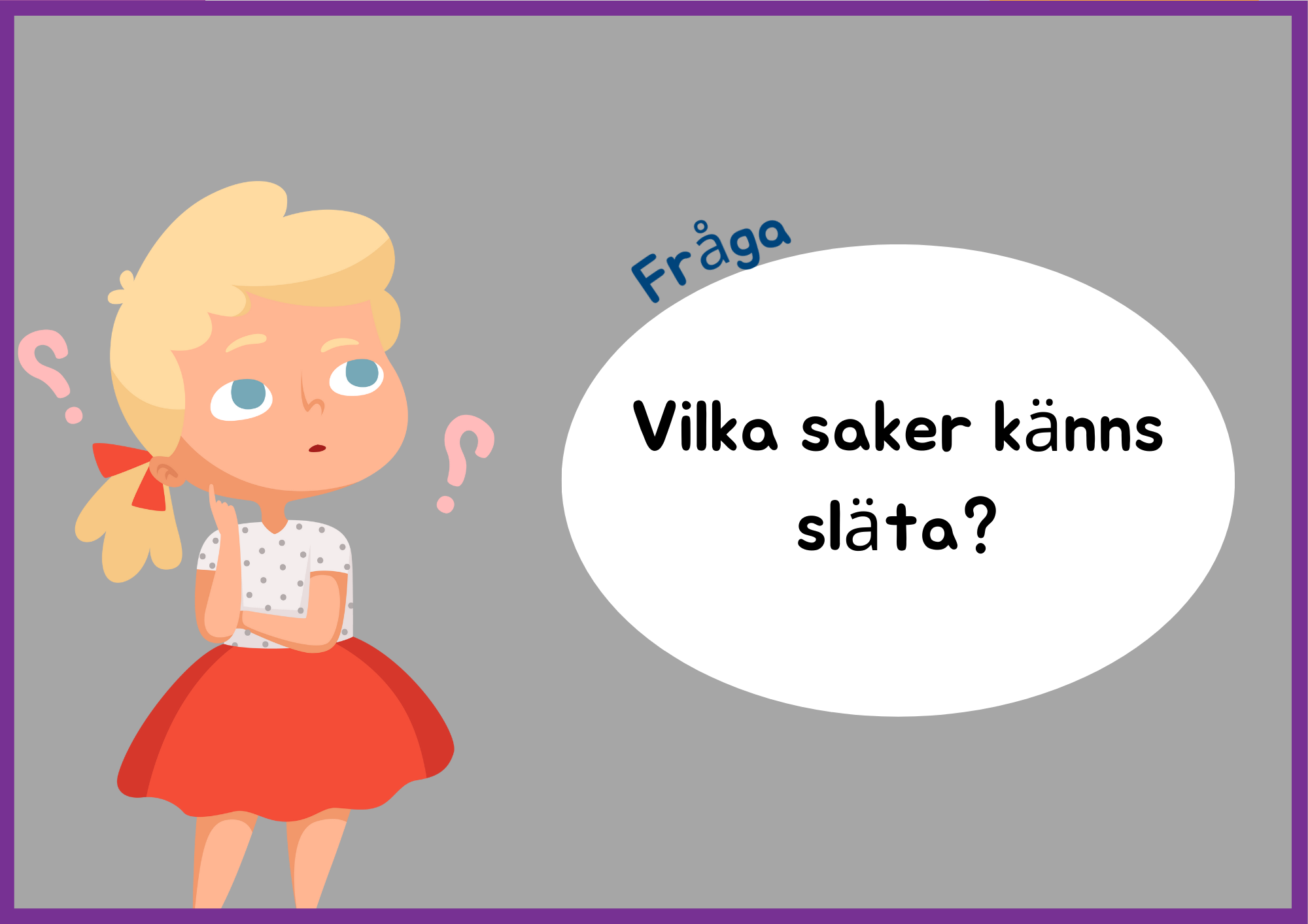 Känsel - Presentation + Frågor