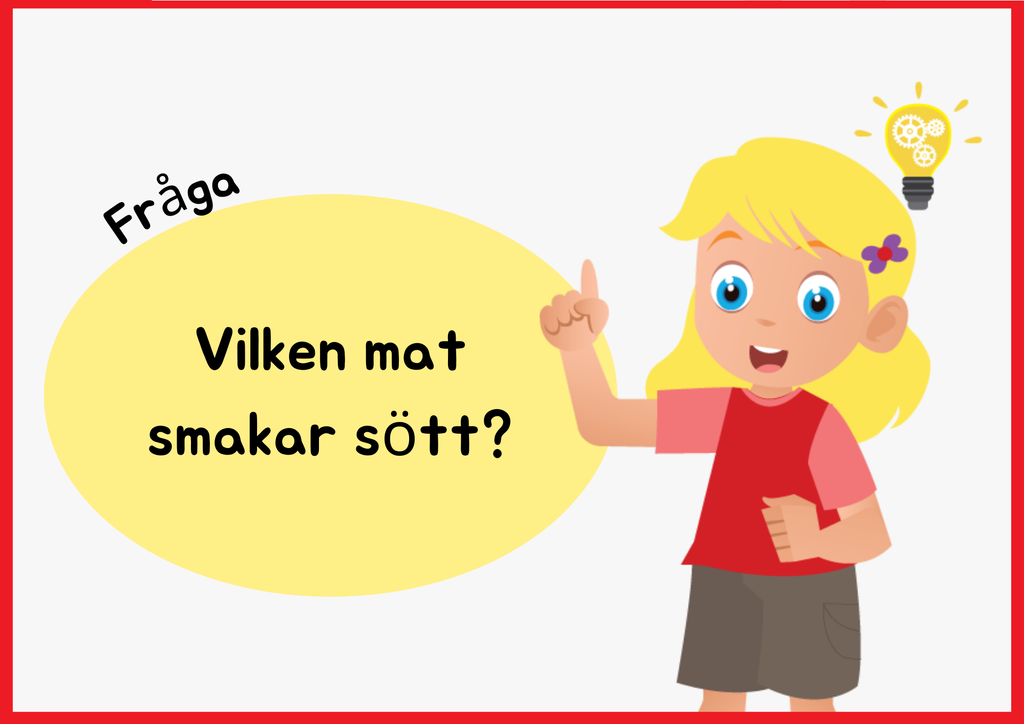 Smaksinnet - Presentation + Frågor (19 sidor)