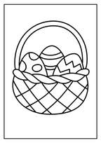 Påsk målarbok