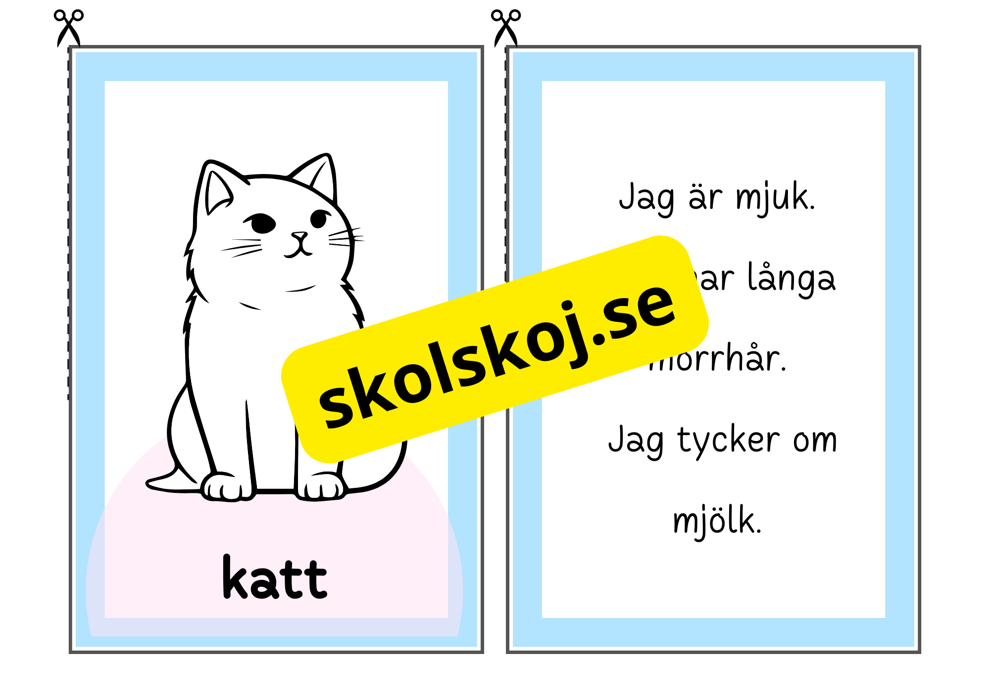 Grönt och vitt djurspel – Gissa husdjuret