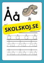Träna finmotoriken - Lär dig alfabetet