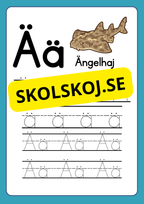 Träna finmotoriken - Lär dig alfabetet