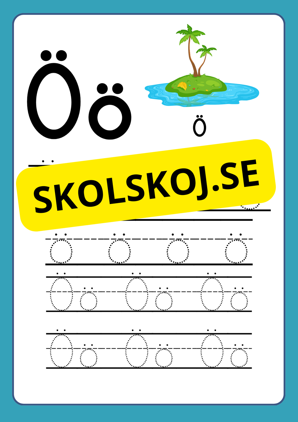 Träna finmotoriken - Lär dig alfabetet