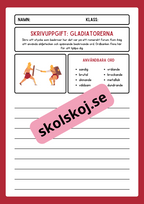 Skrivuppgifter - Hafte - arskurs 3 - 6