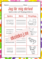 Häfte - Jag lär mig skriva