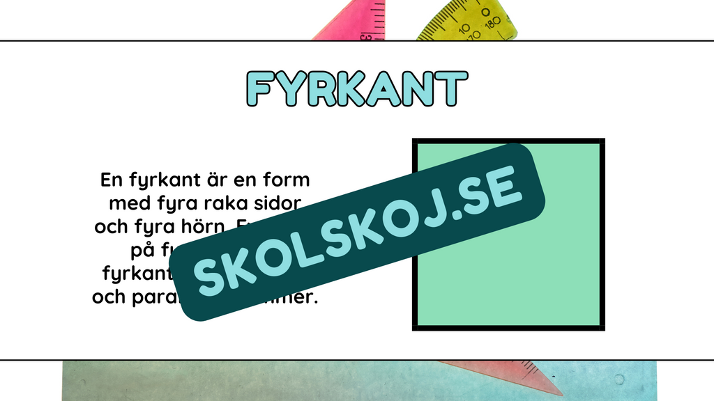 Introduktion till polygoner + Frågor - Årskrus 4 - 6