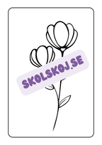 Blommor - Målarbok
