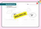Geometriska former - Häfte