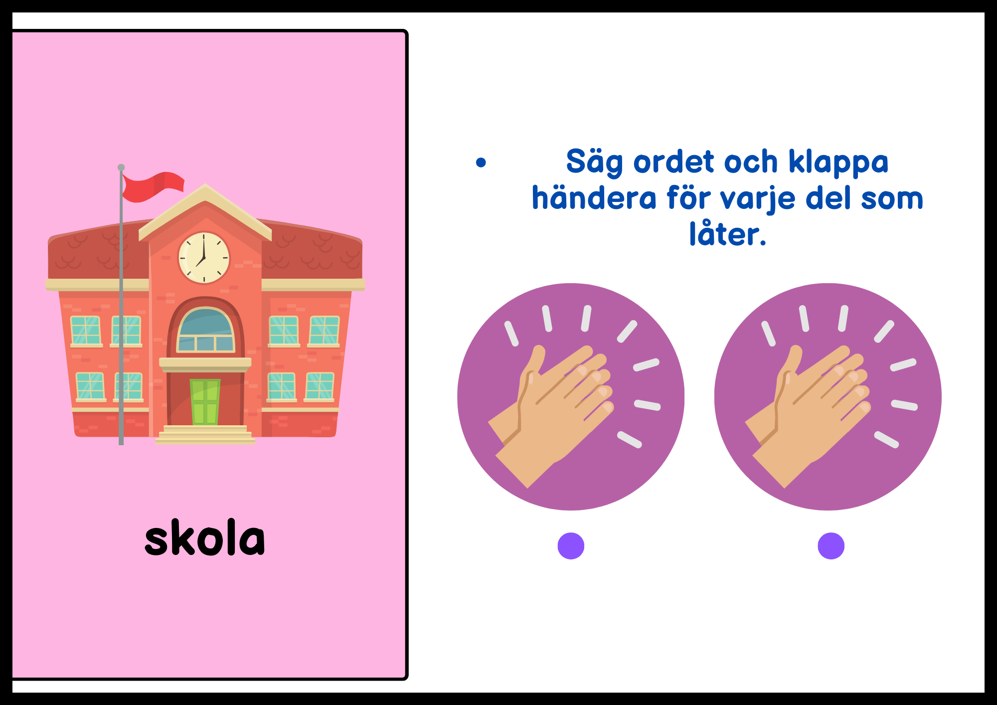 Vi lär oss ljuda och läsa - Presentation - 28 sidor