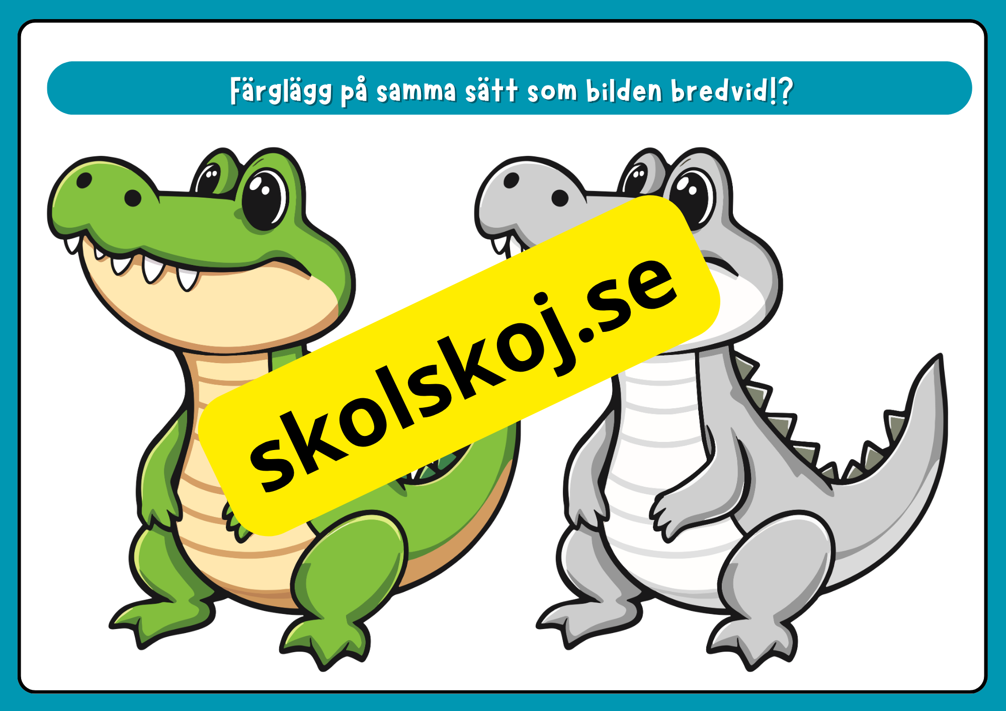 Rolig skrivträning - Förskola - Åk 2