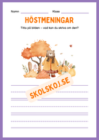 Höstmeningar