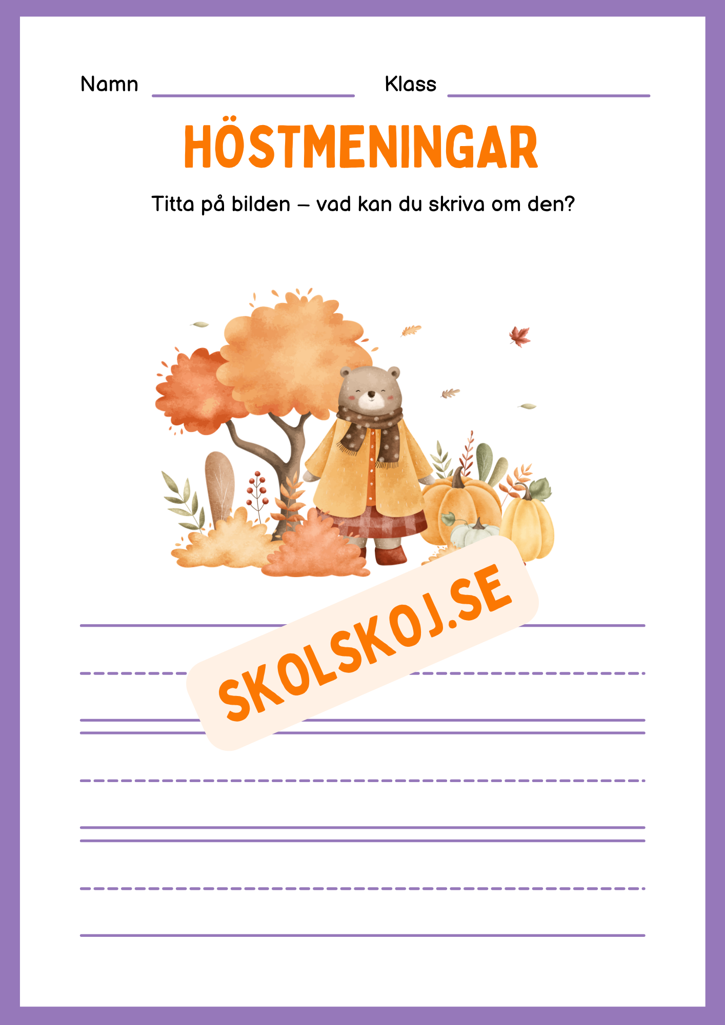 Höstmeningar