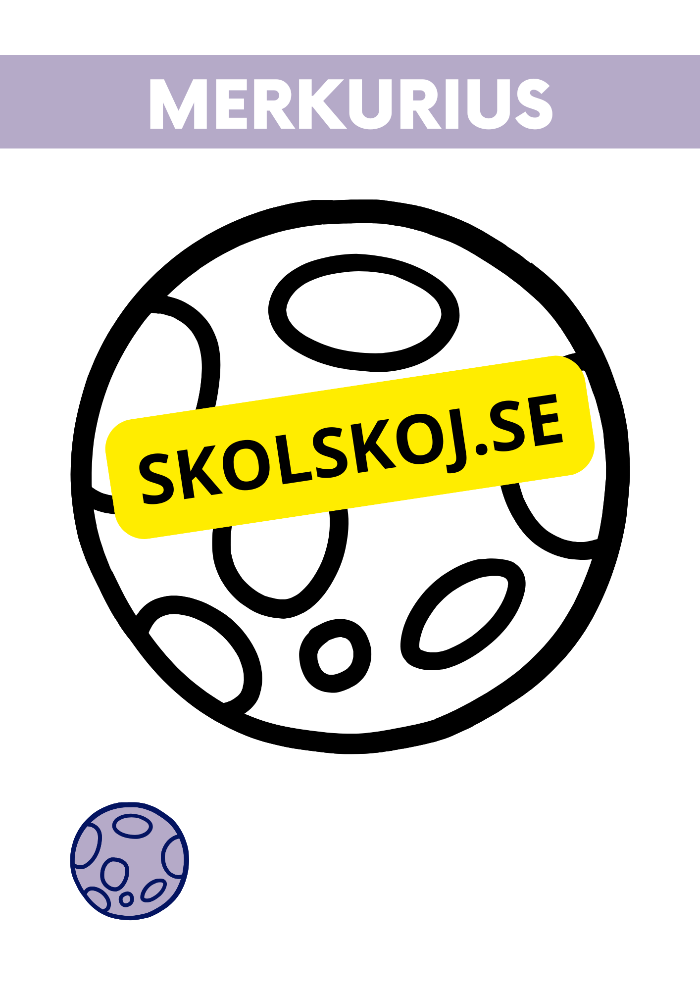 Solsystemet - Akvarellmålning