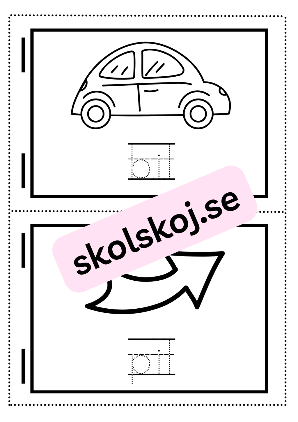 Min skrivbok - Minibok - 40 sidor