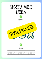 Skriv med lera - Siffror och tal - 1 - 20