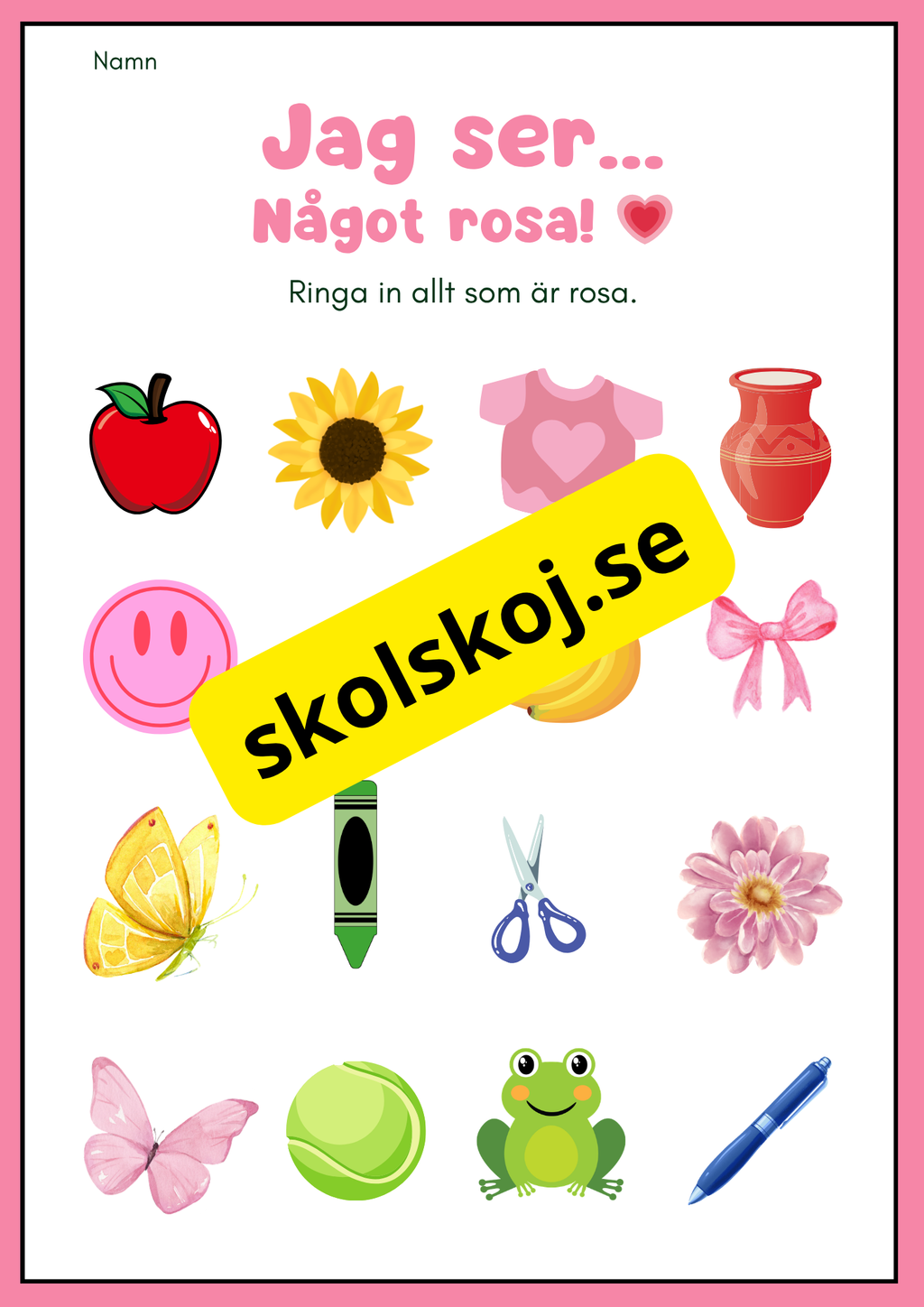 Jag ser färgerna