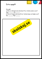 Geometri för årskurs 6 - Blandade uppgifter