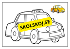 Fordon - Målarbok