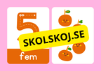 Väggsiffror - 1 - 10